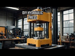 I Built A 12 Ton Hydraulic Shop Press For $20