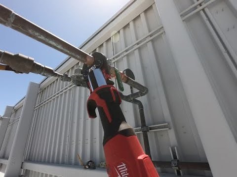 MILWAUKEE 18V PRO PRESS TOOL IN ACTION