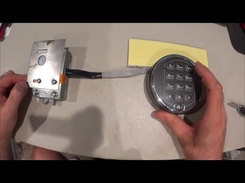 Sargent and Greenleaf S&G 6120 safe lock disassembly & troubleshooting