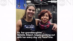 This 84-year-old grandma crushes these workouts with her granddaughter