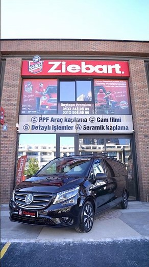 Mercedes Vito Ömür Boyu Garantili Cam Filmi #ziebart #ankara #beytepe #camfilmi #mercedes #vito