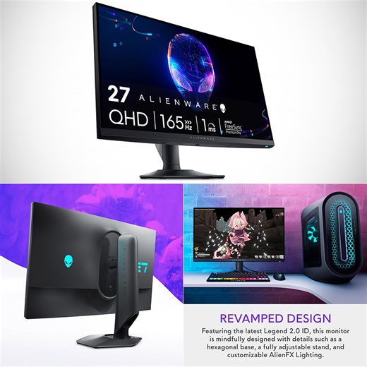 Don't Pay $380, Get Dell's 27″ Alienware AW2724DM 165Hz Gaming Monitor for $199.99 Shipped