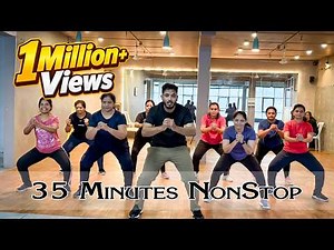 35 Minutes NonStop Zumba Dance Workout | Cardio Mix | Fast Weight Loss | Step-N-Rise
