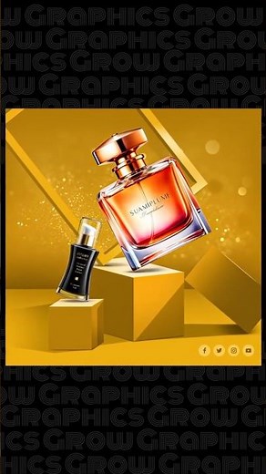 Perfume Ad Design in Photoshop | Elegant Product Visual Tutorial