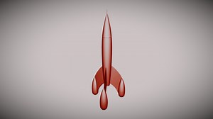 Tintin Spaceship - 3D model by razyliah