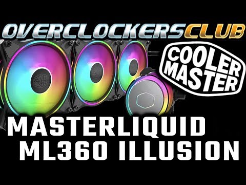 Overclockersclub checks out the ML360 Illusion from Cooler Master!