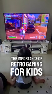 22K views · 247 reactions | The importance of Retro Gaming for Kids. #DaddyPlayerOne #DP1 #Geekstorian | Daddy Player One | Facebook