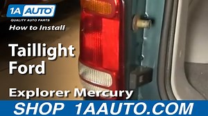 How to Replace Tail Light 1998-2001 Ford Explorer