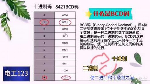 什么是BCD码，它有什么特点？