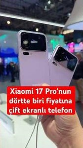 Xiaomi 17 Pro'nun dörtte biri fiyatına çift ekranlı telefon | GM 26 Pro