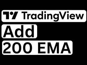 How to Add 200 EMA in TradingView (Exponential Moving Average) - Full Guide