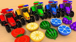 223K views · 4.6K reactions | Street Vehicles Toys Assemble Cars Fruit Wheel Pretend Play with Learn Colors for Kids Like and follow our page to watch more funny and interesting video. Thank you! | Learn Colors With Animal | Facebook