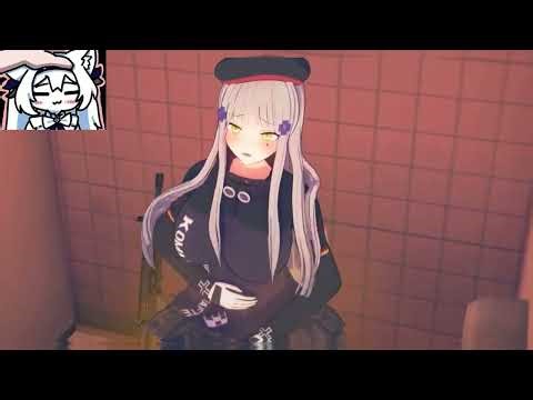 Animated girl diarrhea