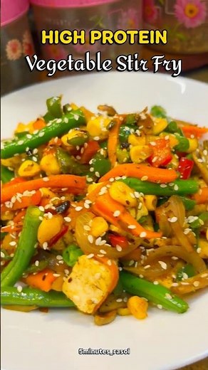 Easy High Protein Weight Loss Stir Fry | 267 Calorie Healthy Dinner Recipe 🥗🔥