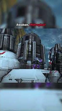 Optimus Prime Awakens Metroplex ⚡| #gamingcontent #shorts #edit #OptimusPrime #Metroplex