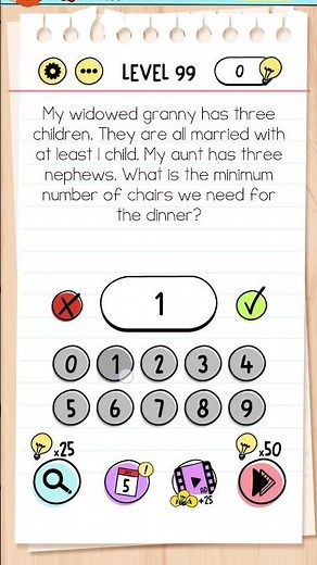 Brain test level 99 [AR Gaming Zone] #games #ytshorts #shorts #viralshorts