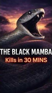 Black Mamba: Africa's Fastest, Deadliest Serpent #BlackMamba #Wildlife #DeadlyAnimals