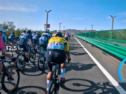 自行车上高速是什么体验？前面的卡罗拉让一下！