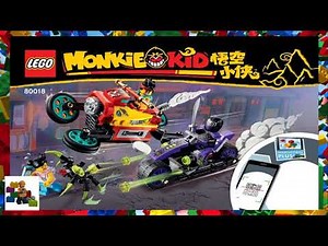 LEGO instructions - Monkie Kid - 80018 - Monkie Kid's Cloud Bike