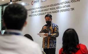 Bank Mandiri Kerja Sama Dengan MIND ID Terkait Layanan Transaksional Berskema Notional Pooling
