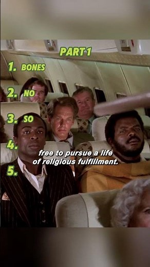 🎬 Airplane! — “There’s No Reason to Panic” ✈️😅