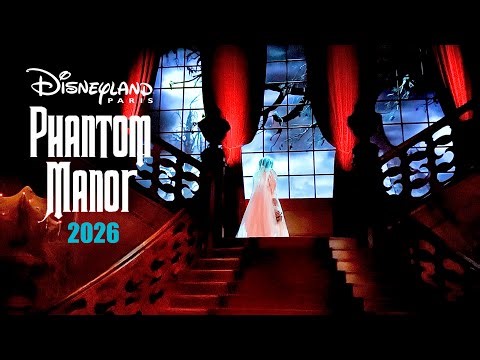 Phantom Manor 2026 - Disneyland Park | Disneyland Paris Full Ride 4K POV