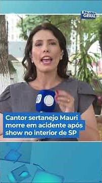 Brazilian country singer Mauri dies in accident after show in the interior of São Paulo. #Balanço...