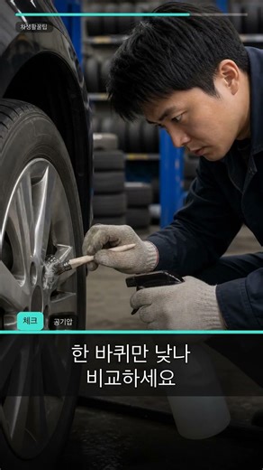 타이어 공기압 경고등 계속 뜨면 못만 찾다 돈 나갑니다