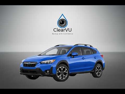 ClearVU Backup Camera Cleaner on Subaru Crosstrek (2018-2023)