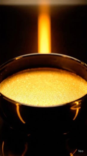 ASMR Golden Powder Smoothing | Ultra Realistic 8K Satisfaction