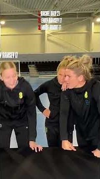 The Lionesses play the ping pong challenge 🏓 #shorts