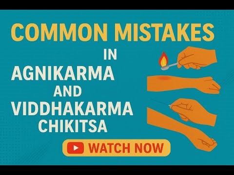 VGMF | Interactive Session Part 1 | Common Mistakes in Agnikarma & Viddhakarma Chikitsa