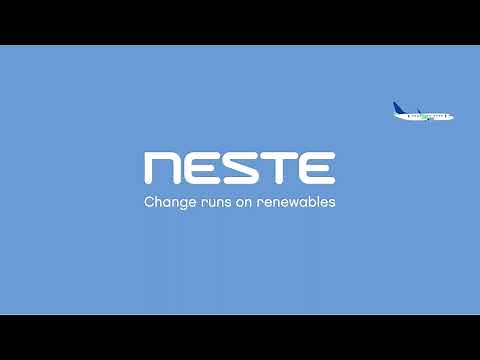 What is sustainable aviation fuel (SAF) made from?