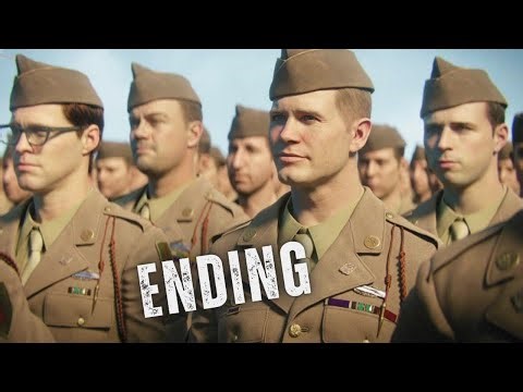 COD WWII: Campaign - Hard Hitting Ending - (Part 5 - Ending) - PS5 Walkthrough
