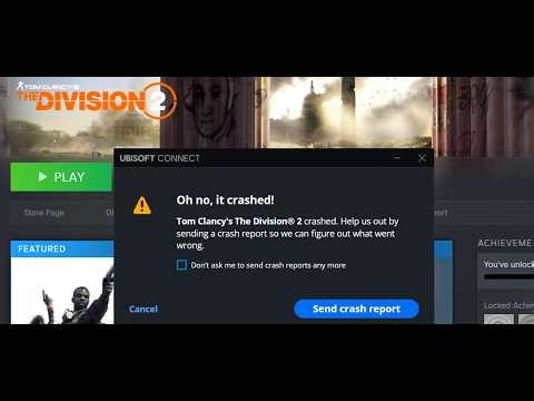 Fix The Division 2 Not Launching/Crashed Error/Crashing/Not Loading/Freezing/Black Screen PC