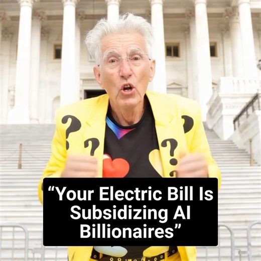 Matthew Lesko | "The Question Mark Guy" on Instagram: "“Your Electric Bill Is Subsidizing AI Billionaires” Free Download 100 American Benefits and Mentors. LeskoLovesAI.com/PayYourBills"