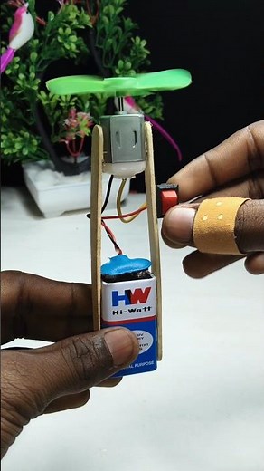 How to make hand Fan/how to make science project