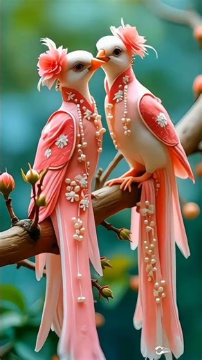 AI Love Birds ❤️ | Beautiful Romantic AI Art