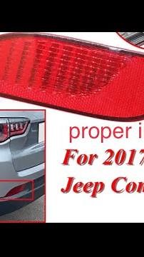 How to change rear bumper reflectors 2017-2021 jeep compass