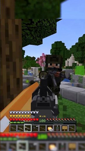 INTENSE MINECRAFT GUNFIGHT PT.7 #minecraftmods