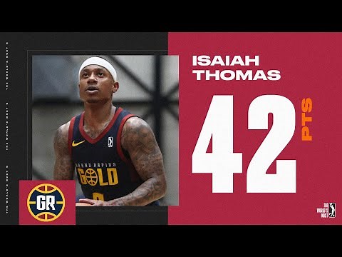 Isaiah Thomas Erupts For 42 Points In His G League Debut