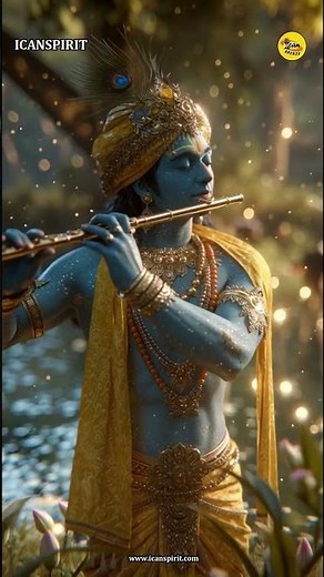 Krishna Flute Music 🎶 | Divine Peaceful Meditation | Relaxing Bansuri by Lord Krishna 🙏
