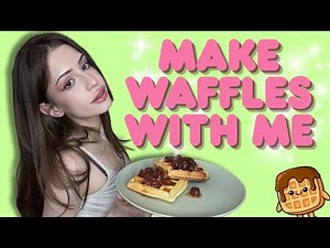 Cute Waffle Recipe With Emily 💕 | Simple & Sweet