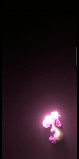 Dynamic Light and Color Patterns Convey Love Message