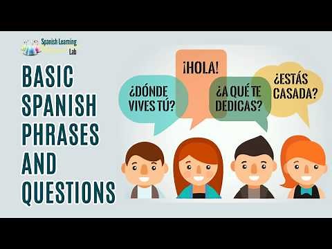 Basic Spanish Phrases and Questions: Examples + Conversations
