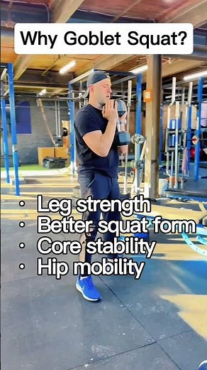 If you can’t goblet squat well, don’t rush to the barbell