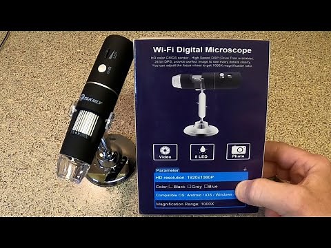 Takmly Wireless Microscope Review. A really cool tool.