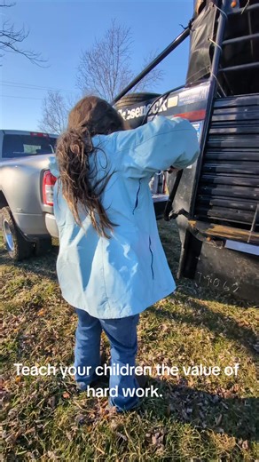 cowgirls don't cry. #farm #farmlife #daughter