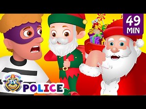 ChuChu TV Police Save Santa Claus   More Fun Stories for Children - Videos For Kids