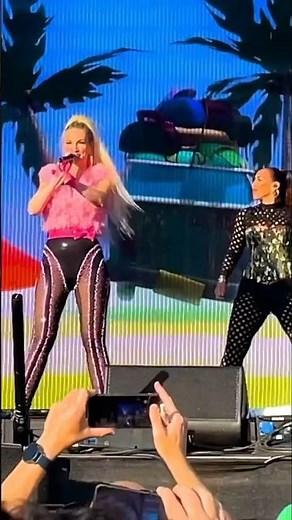 Back to the 90s ! ❤️ VENGABOYS singing We Like To Party Live in London 🧨 #vengaboys